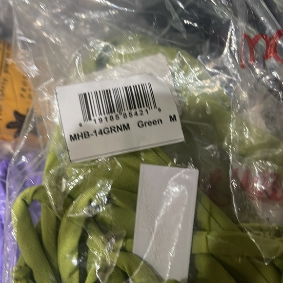 Monica Hansen bikini top size medium color green - Picture 3 of 3